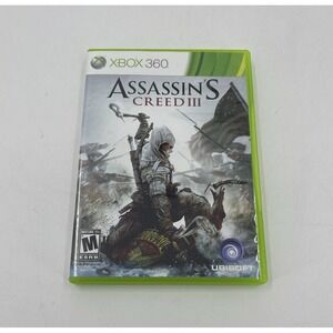 Assassin's Creed III 3 Xbox 360 Complete W/ Manual CIB